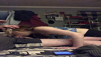 Preview 3 of Soldier Fucking Jungle Women - Deep throating the guy next door