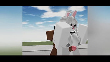 Preview 4 of Black Cobra Hd Video Sex - Bunny girl got rough sex from stranger
