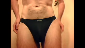 Preview 1 of Ass Fingers Atm Anal Ffm - quick masturbation only through briefs