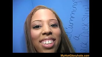 Preview 4 of Rommy Louis Sex - Gloryhole art of cock sucking interracial blowjob 40