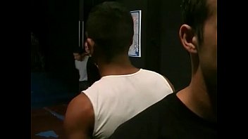 Preview 1 of Taboo Men Teens Porn Mom - Masked slave gets rimmed and fucked