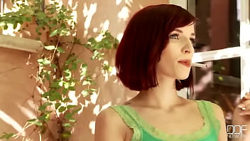 Preview 1 of First Time Sex Garlfrand - Flirty on the Terrace!