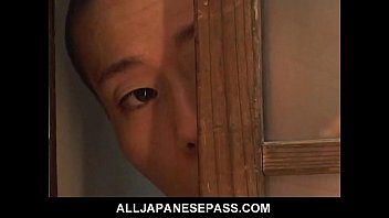 Preview 1 of Son Return Again Lick Hot Mom - Gorgeous Japanese Cougar Nana Nanami soaps up her sexy body