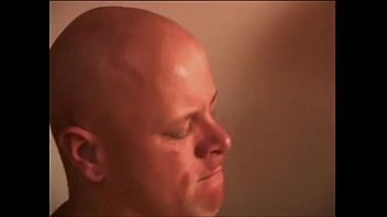 Preview 3 of Schooling Teen - Bald muscular stud gets hot anal pounding