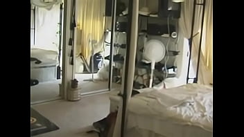 Preview 3 of Marcy Rodney Moore - Fantasia dressing up and masturbating on bed 2