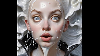 Preview 2 of Xxx Cousant - The Art Face Painting (100 Ai Facials)