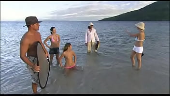 Preview 1 of Maro Khizou - Deniska and Mia Spend Time on a Boat in the Indian Ocean Having Sex