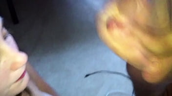 Preview 3 of Kissing Toubge - loves cum!