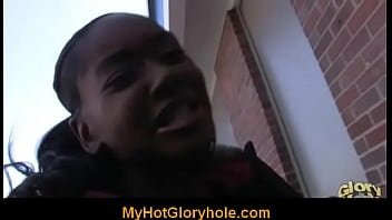 Preview 1 of Servent Girl With Boy - Hot gloryhole blowjob interracial sex 3