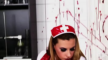 Preview 2 of Teen Sex Raissara - The Bloodthirsty Nurse!