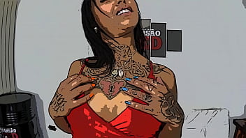 Preview 1 of Sindrom Down - Millena Gomes em efeito desenho com anal intenso