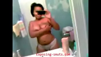 Preview 4 of Bangladesh Pr - self shot titty video in mirror!
