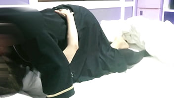 Preview 1 of K5 Koap - 素人ハメ撮り 女子高生の制服コスプレで手マンでイカせて、フェラ、中出しセックス