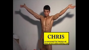 Preview 3 of Tight Qnal - Asian Male Model Chris