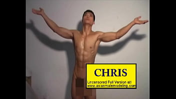 Preview 4 of Tight Qnal - Asian Male Model Chris