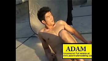 Preview 3 of Uncensored Beeg Chick Gloryhole - Asian Male Model Adam