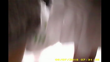 Preview 1 of Horny Japanese Girl Train - CULONA EN MINIFALDA