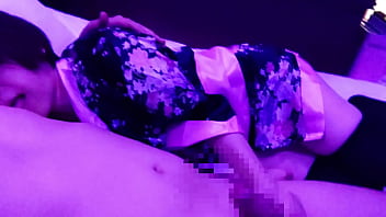 Preview 3 of Crossdresser Bkowjobs - 素人ハメ撮り 着物風のコスプレでセックス①セフレが手マンで絶頂