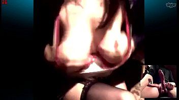Preview 1 of Sexy Sister Jerking - brunette enjoying big cock in c2c II