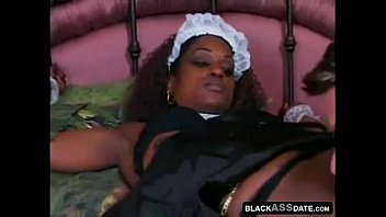 Preview 2 of Digital Sexi - dark chocolate housemaid helps her boss to cum