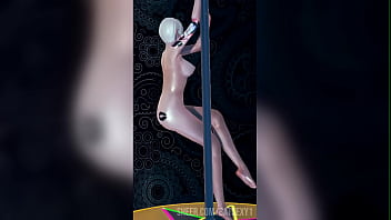 Preview 2 of Cameltoe Ana - Strip Dancing From My Custom Character