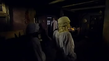 Preview 1 of Free Alles Banane - This Scene Features Nikky and Valentina Getting Laid in Olden Days