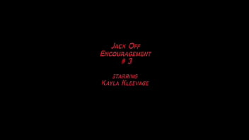 Preview 1 of Feet In Sandal - kayla kleevage - Jack Off Encouragement #3