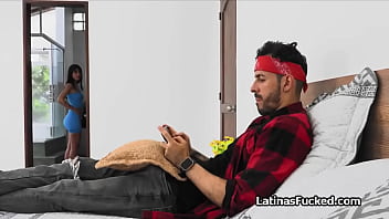 Preview 1 of Www Vbv - Latina room mate craves for big dick before going out