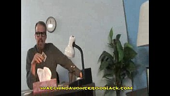 Preview 1 of Xxx Sanny Live - Racist Dad Don&rsquo_t Like Black Guy