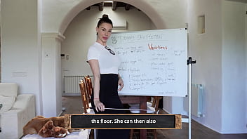 Preview 2 of Masturbasi Sex - How to DOGGY - Sex Lesson with Miss Fox