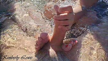 Preview 3 of Big Ass Anty Sex - Cum On My Wet Step Sisters Feet - Dream Outdoor Bathtub Threesome Foot Job