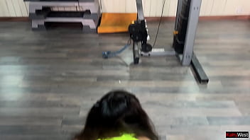 Preview 3 of Blaked Com Videos Hd - Trainer suggested new exercises and fucked me during training