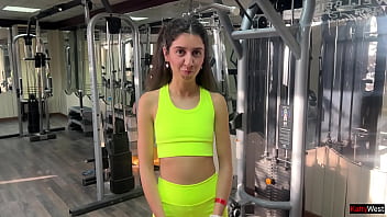 Preview 1 of Blaked Com Videos Hd - Trainer suggested new exercises and fucked me during training