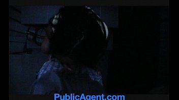 Preview 2 of Alina Poop - PublicAgent Hot black babe needs a lift