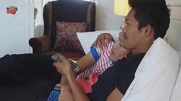 Preview 1 of Webcam Lesbian Mom Daughter - Naughty Bedroom Fun 1