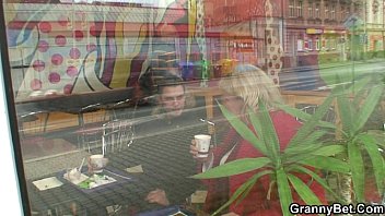 Preview 2 of Wwwsex Choticom - Huge grandma is picked up in cafe
