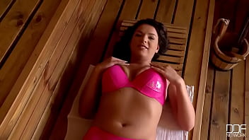 Preview 1 of Japanese Webcam Smalls - Seductive in the Sauna!