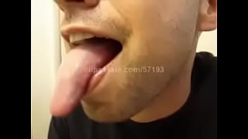 Preview 2 of Down And Darty Strep - Spit and Tongue Fetish