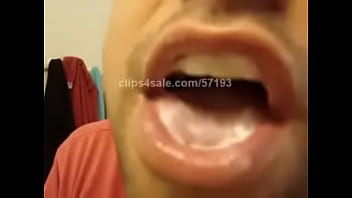 Preview 1 of Down And Darty Strep - Spit and Tongue Fetish