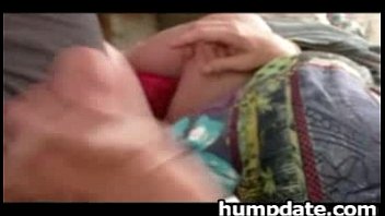 Preview 4 of Mom And Boy Sxc Bf - Busty wife gives handjob with no happy end