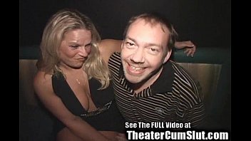 Preview 1 of 18 Age Girl Boy - Blonde Birthday Slut&#039_s Public Porn Theater Sex Celebration