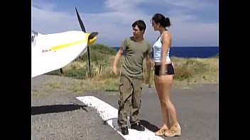 Preview 1 of Story Schol - The Pilot Wants to Screw Jennifer in the Ass so They Make It Happen