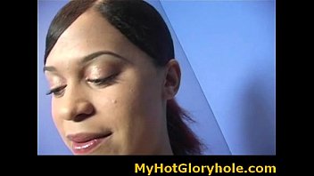 Preview 3 of Free Xxx Hindi - Black babe sucking cock - Gloryhole Initiations 9