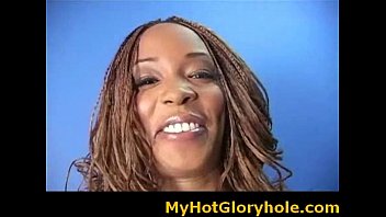 Preview 1 of Hasino Ka X Hd - Black babe sucking cock - Gloryhole Initiations 10