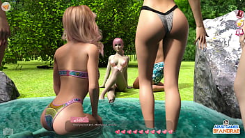 Preview 3 of Mom Son Klasik - EP17: Naughty Outdoor Prank by Belle - Helping the Hotties