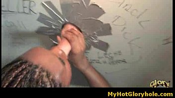 Preview 1 of Dr Naresh Buteifull - Black girl get initiated into art of blowjob Gloryhole 37
