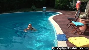Preview 1 of Camera Man Teased And Fucked - Two hot lesbian babes having sensual sex