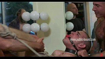 Preview 2 of Natalia Starr Sexy Video - Poor twink immobilized on barber chair