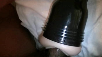 Preview 4 of Beautiful Sensual Sex - me and my flashligt masturbate