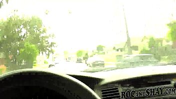 Preview 1 of Lesbian 1860 - SHE SUCKED MY MONSTER HARD IN CAR !!